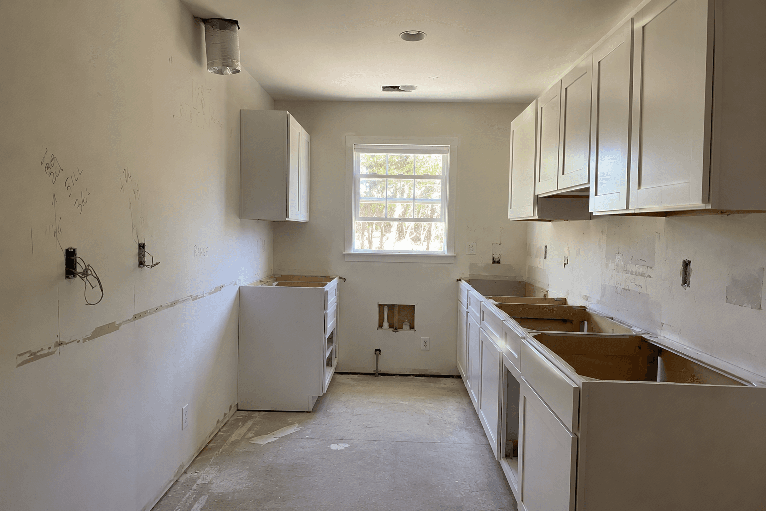 Kitchen before remodel